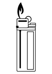 illustration of a black and white