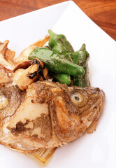 スズキのソテー