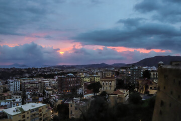 Naples sunset
