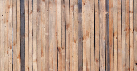Fototapeta premium Wood plank texture background. Wooden fence.