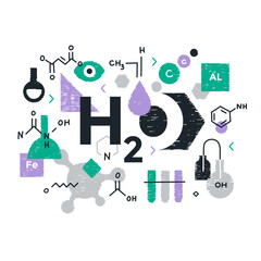 Chemistry Abstract Illustration