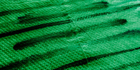Tie Dye Stripe. Green Lines Pattern Water Color.