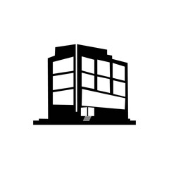 Building icon logo, vector design