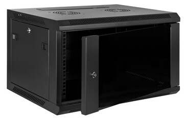 Fototapeta premium Server box isolated on white background