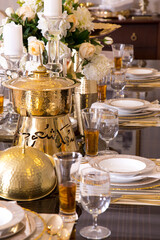 arabic table setting