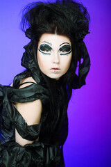 halloween queen, young woman