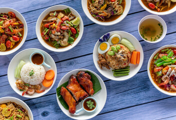 Thai Food Mixed Dishes