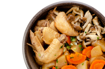 鶏手羽先の煮物