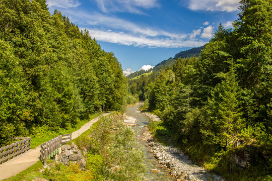 Breitach im Kleinwalsertal in &Ouml;sterreich 
