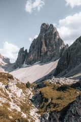 Wunderbares Bergpanorama in den Südtiroler Dolomiten