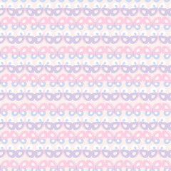 Vector butterflies pattern. Abstract stripe seamless background.