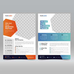Corporate Poster, Flyer Design Template