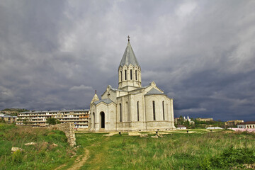 Shushi city in Nagorno - Karabakh, Caucasus mountains