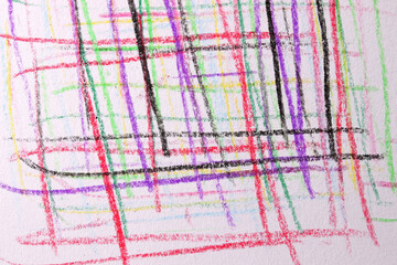 close-up colorful scribble abstract background