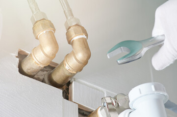 Service of installing drain system