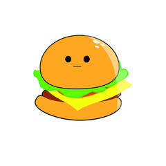 Cute Fast Food Vector Icon