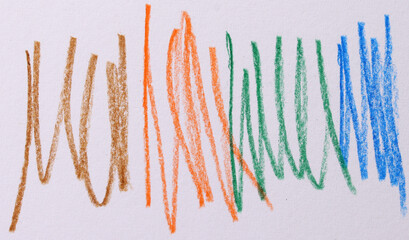 close-up colorful scribble abstract background