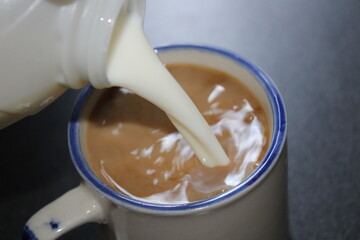 Coffee with milk