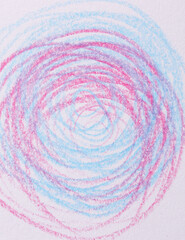 close-up colorful scribble abstract background