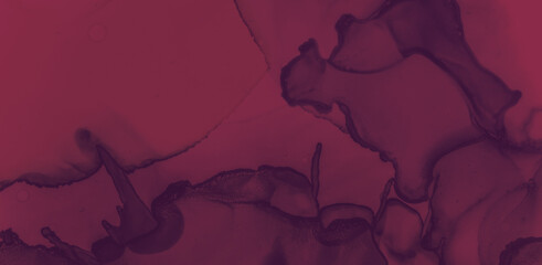 Red Wine Splash. Watercolour Winery Pattern. 