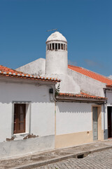 Mourao village, Chimneys, Alentejo, Portugal