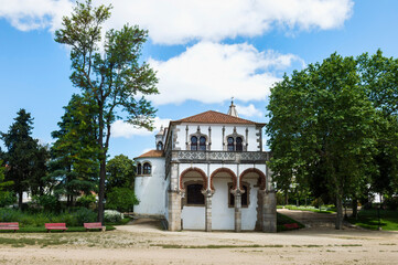 Don Manuel Royal palace, Pavilion, Public garden Merendas, UNESCO World Heritage Site, Evora, Alentejo, Portugal