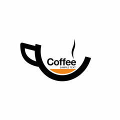 Obraz premium Coffee cafe logo , Coffee cup logos
