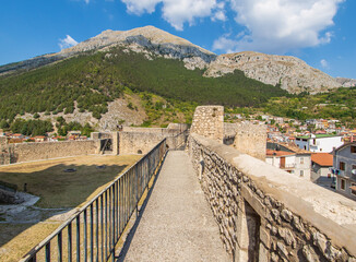 Celano, Italy - a picturesque villages of the Apennine Mountains, Celano is topped by the wonderful...