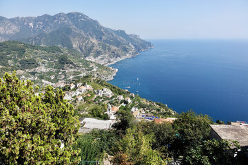 Fototapeta na wymiar Italy. Village Amalfi along the coast of Campania