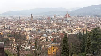 Fototapeta na wymiar Florence Cityscape Italy