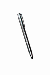 black pen isolated on white background