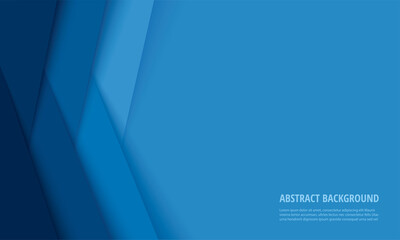 Obraz premium abstract modern blue lines background vector illustration EPS10