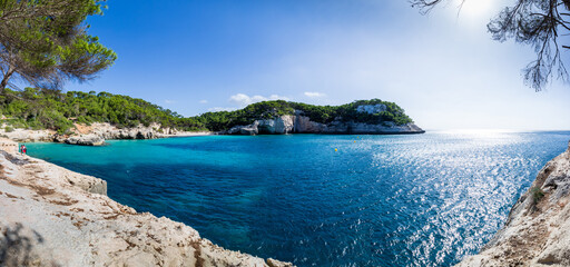 Obraz premium Cami de Cavalls en Menorca islas baleares 