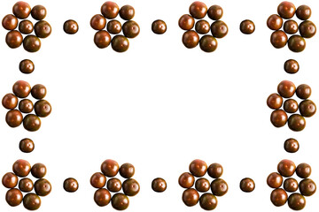 White background with dark red ripe tomatoes. Food, commerce concept