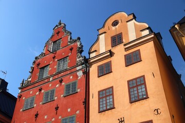 Obraz premium Stockholm architecture - Stortorget