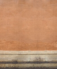 orange plaster wall background