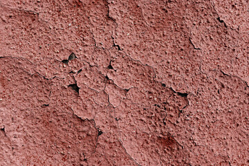 Old cracked wall surface background