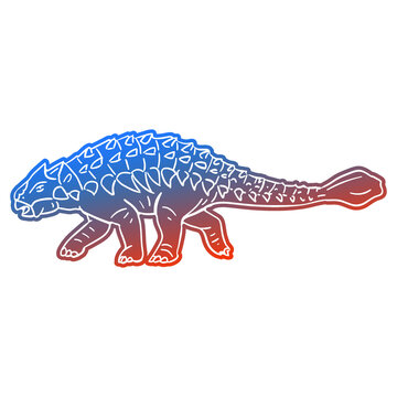 recommend clip art: Ankylosaurus Dinosaur Vector illustration, Silhouette Design doodle style. Prehistoric Animal Graphic.