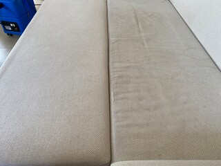 Dry cleaning of the sofa, mattress, carpet, extractor and mechanical brush