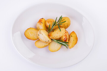 Roasted potatoes with rosemary