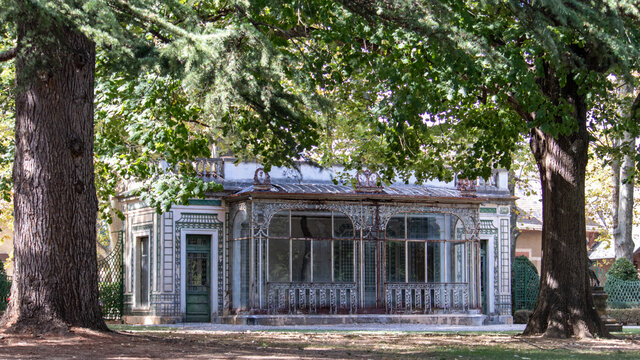 Villa Palauda winter garden in Thuir, Pyr&eacute;n&eacute;es orientales, Occitanie