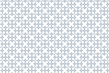 Abstract Geometric Seamless Vector Pattern Background, Line Art Graphic Design