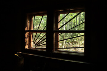 Fototapeta premium window in the house