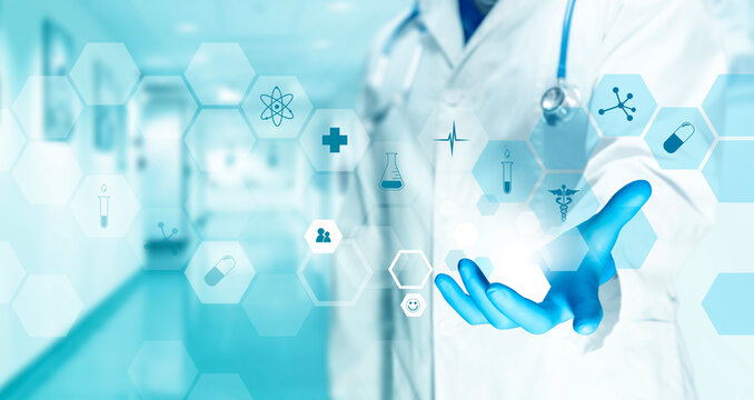 mano, dottore, medico, ospedale, scienziato