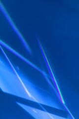 Elegant deep blue abstract vertical background with light and white strokes with shades. Stylish element using for web site design and pages decoration
