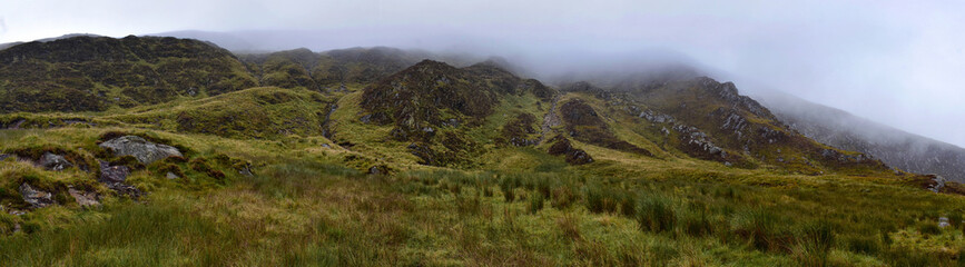 Foggy Day at Wicklow Mountains, Ireland
