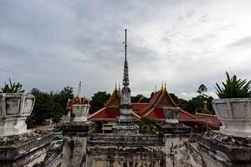 Wat Worachan Temple in Suphanburi Historical Temple Park