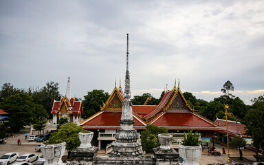 Wat Worachan Temple in Suphanburi Historical Temple Park