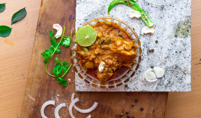 Indian Chicken tikka masala curry