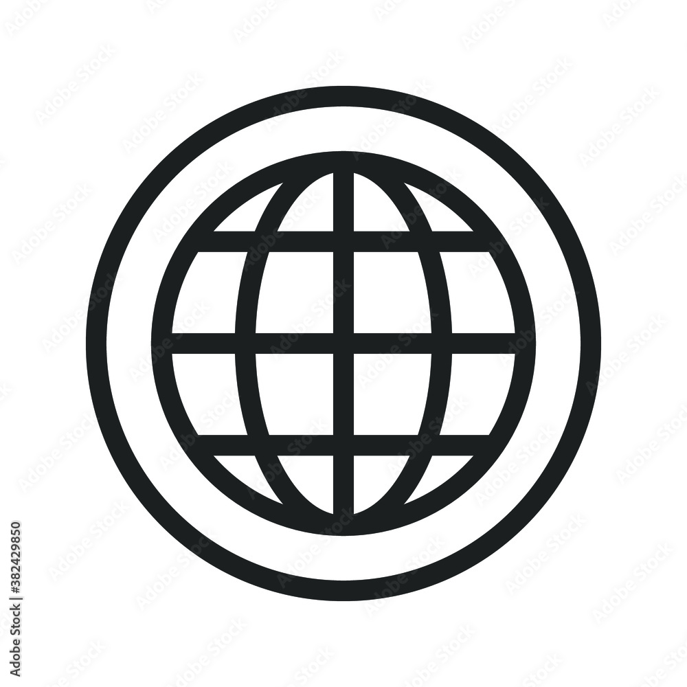 Poster web icon. website vector icon. internet world vector.